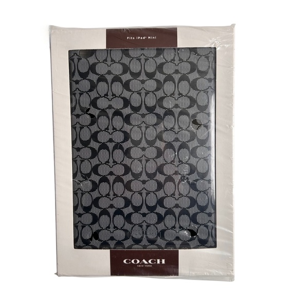 NWT Coach Signature Mini iPad Case # F65641 - Picture 1 of 3